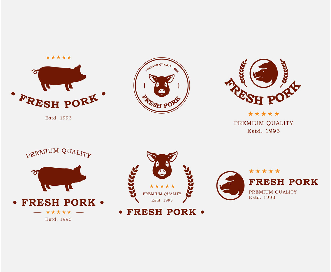 Fresh Pork Label 