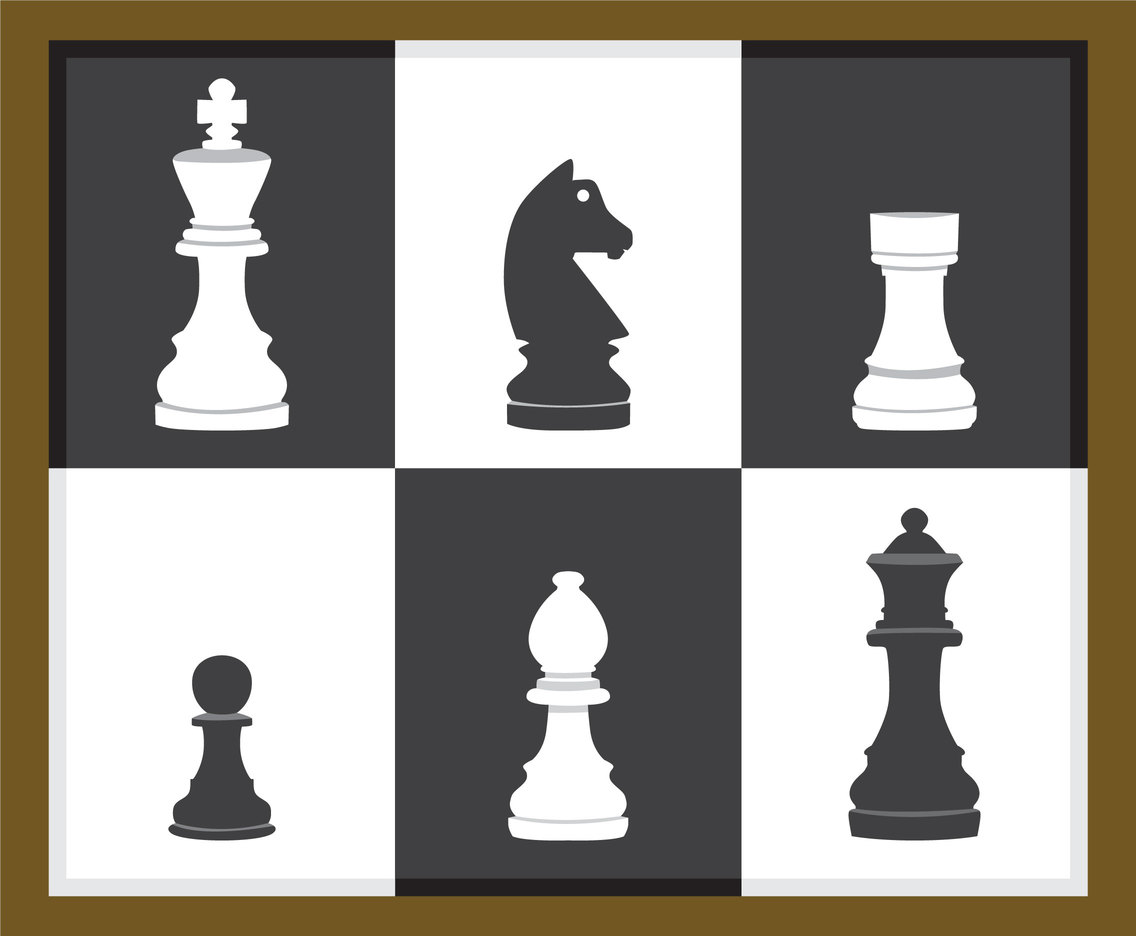 Play Chess Vector