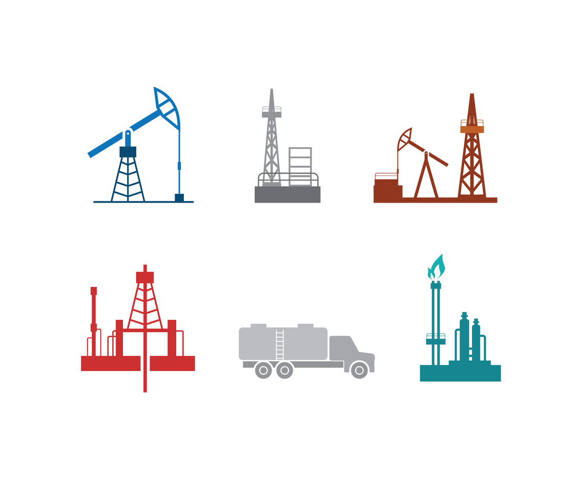 Petrochemical Industry Vector