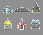 Dome Types Vector