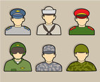Trooper Avatar Collection Vector