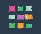 Colorful Doodles Of Pillows