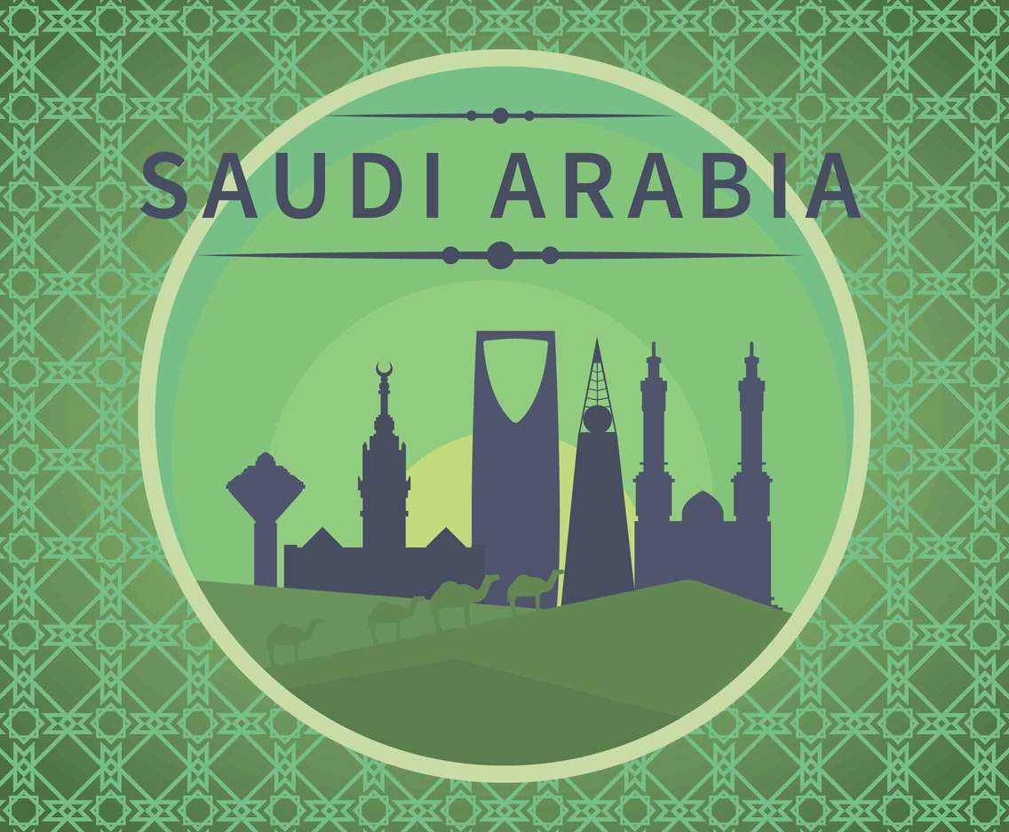 Saudi Arabia Illustration
