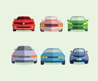 Cars Front View Vector