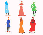Hijab Fashion Vector