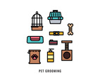 Pet Grooming Icons