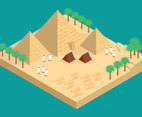 Isometric Desert pyramid