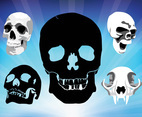 Spooky Skulls Vectors