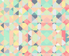 Geometric Pastel Background Vector