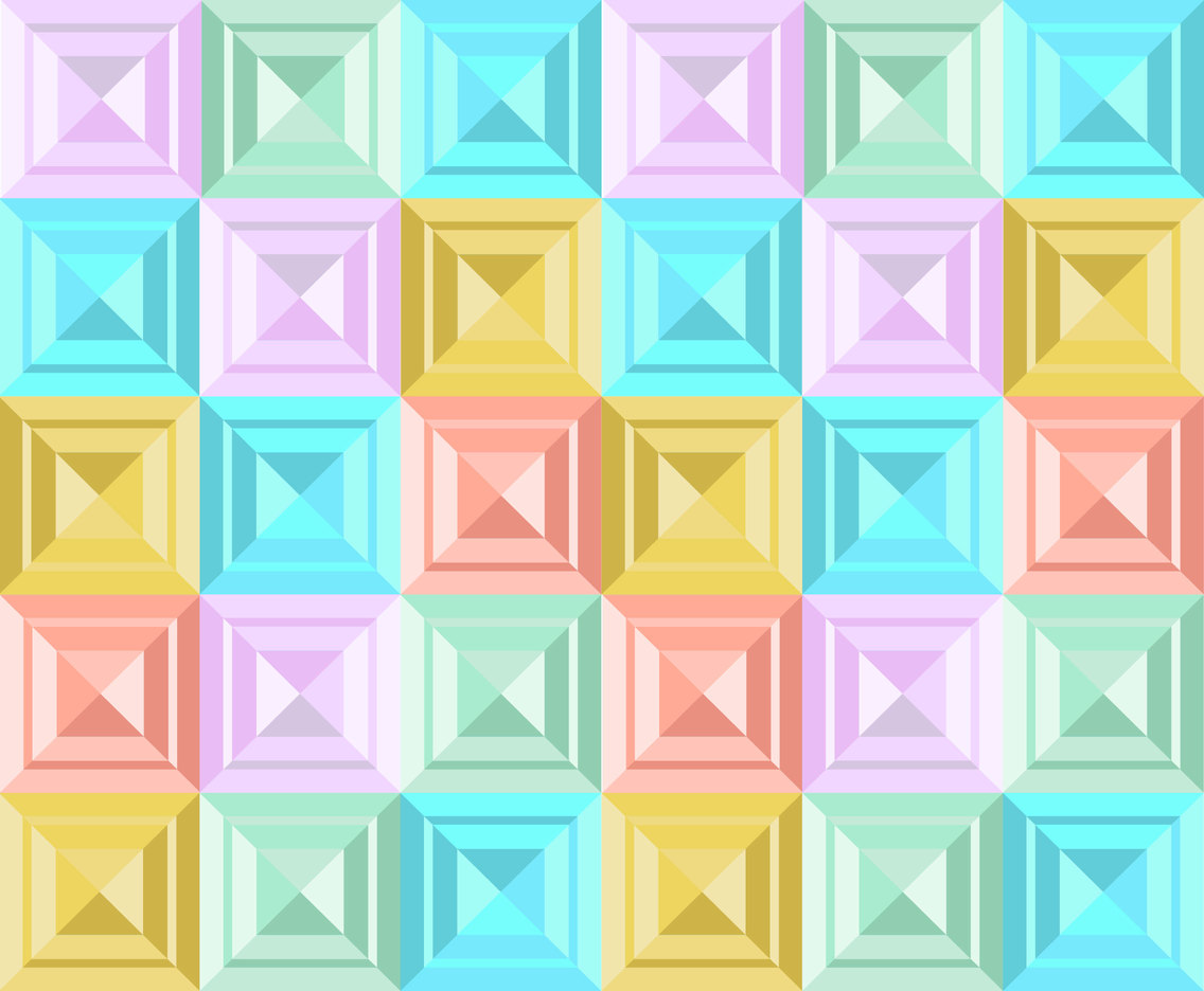 Square Pastel Background Vector