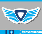 Sticker With Wings