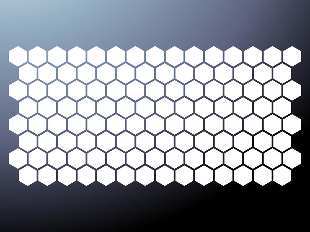 Honeycomb Pattern Vector