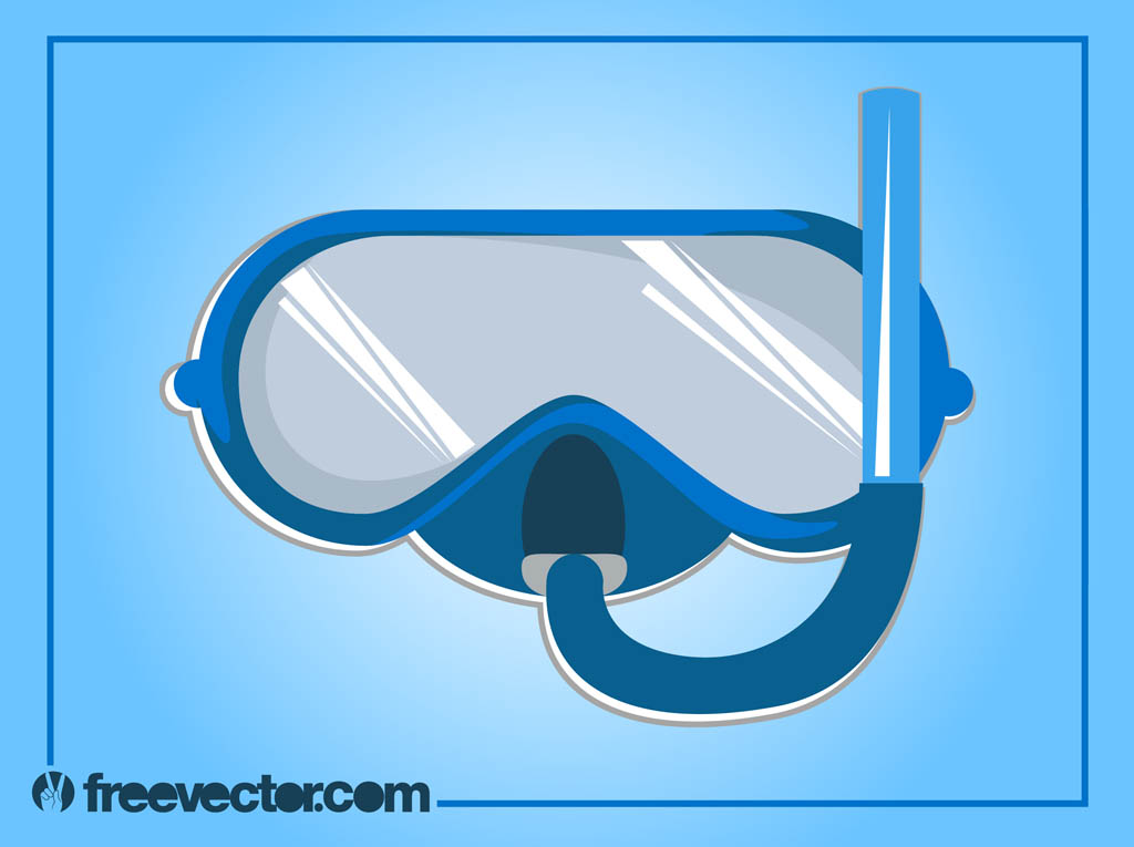Swimming Goggles Vector