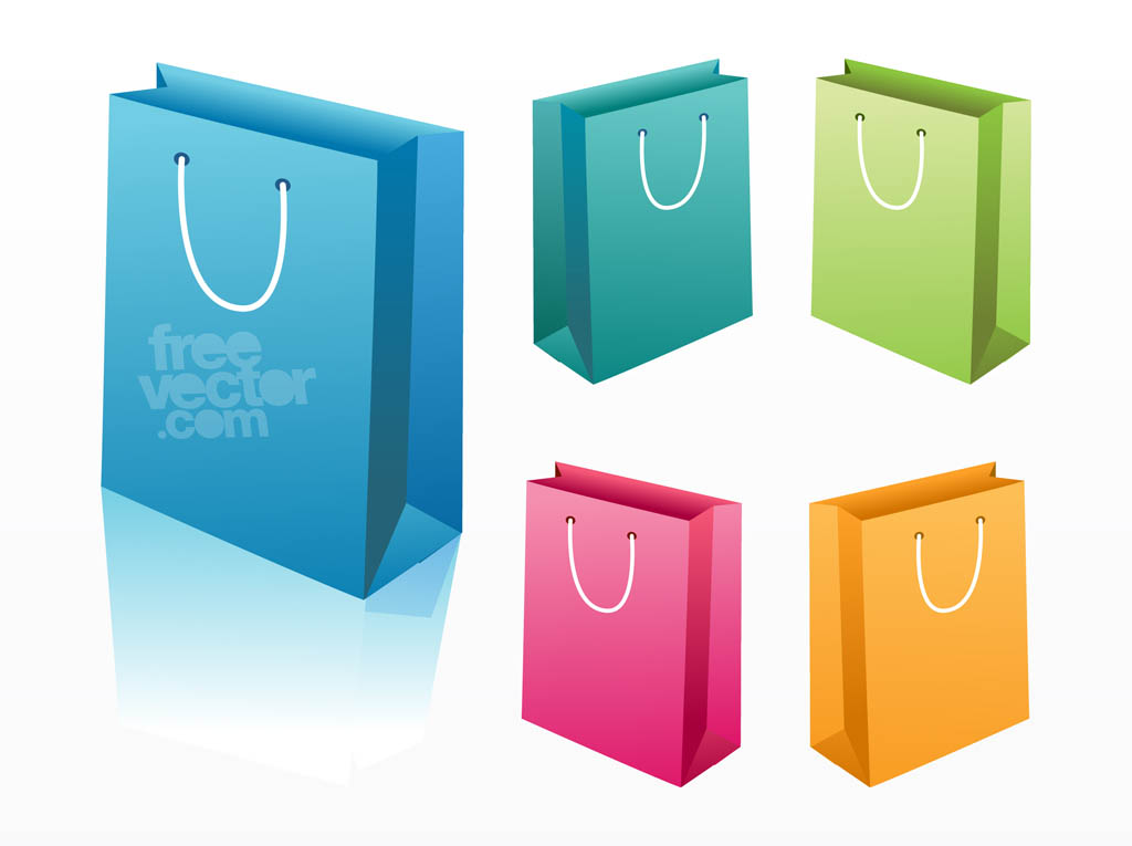 Shopping Bags Vector Art & Graphics | freevector.com