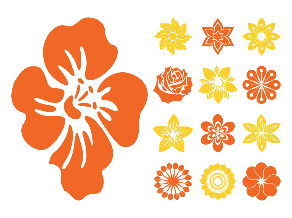 Flower Blossoms Icons