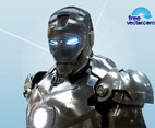 Chromed Iron Man Torso