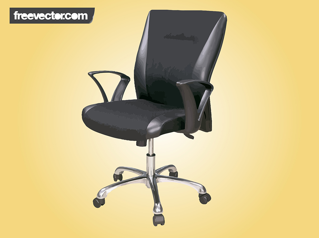 Black Office Chair Graphics