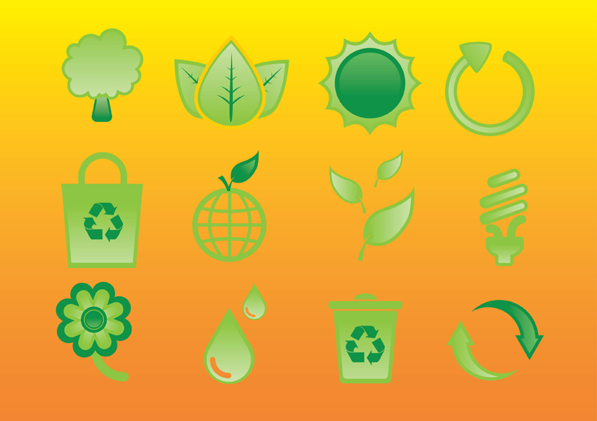 Glossy Nature Icons