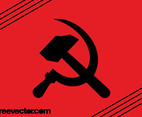 Communist Hammer And Sickle Icon