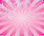 Free Pink Swirls Background