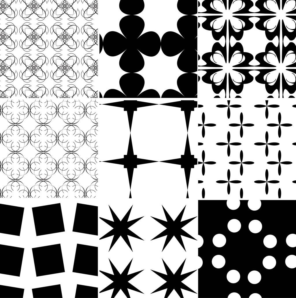 Black White Patterns