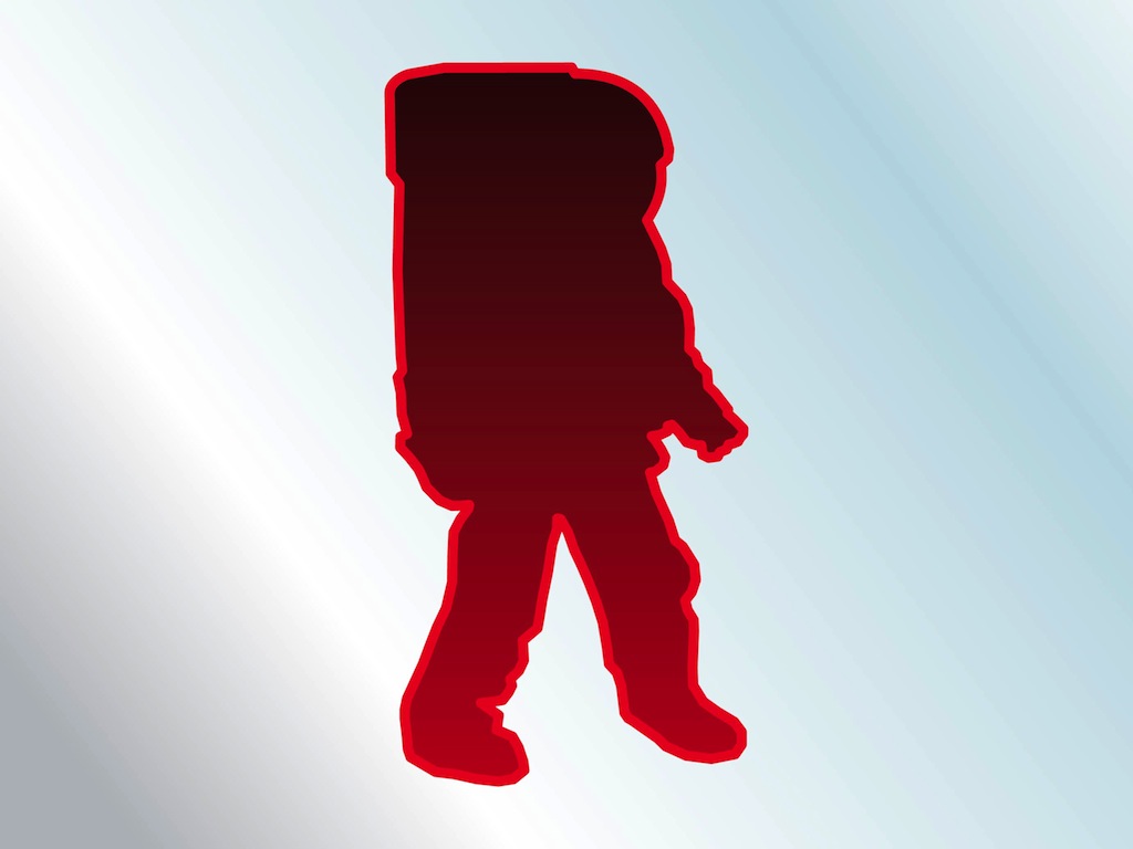 Space Suit Silhouette