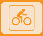 Biker Icon Vector