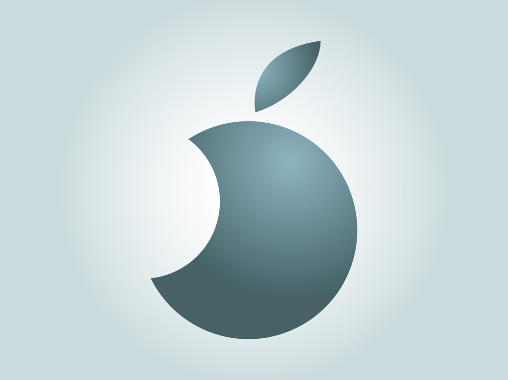 Circle Apple Logo