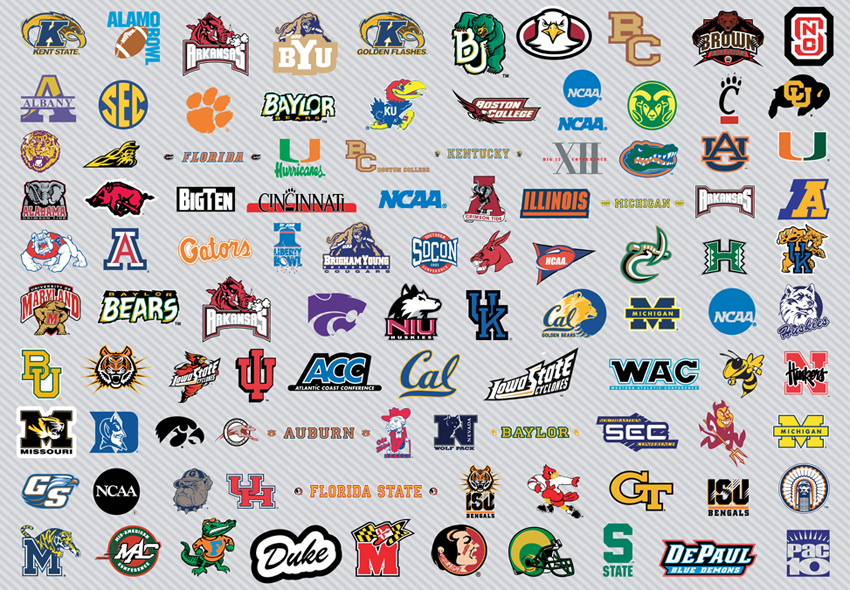 NCAA Basketball Logos Pt1