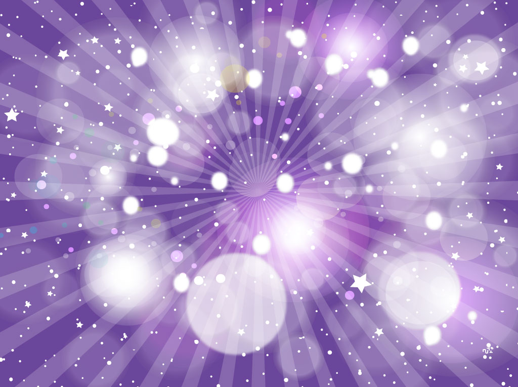 Starry Purple Background