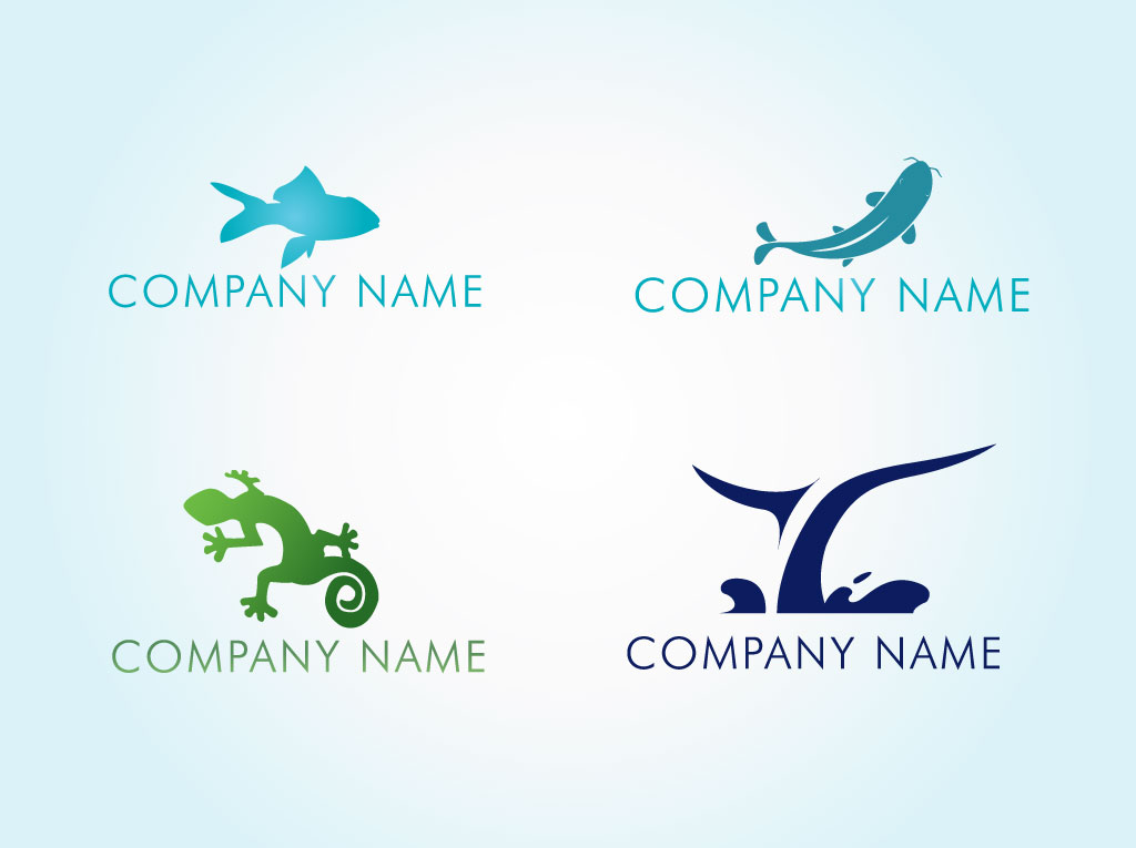 Water Animal Logos