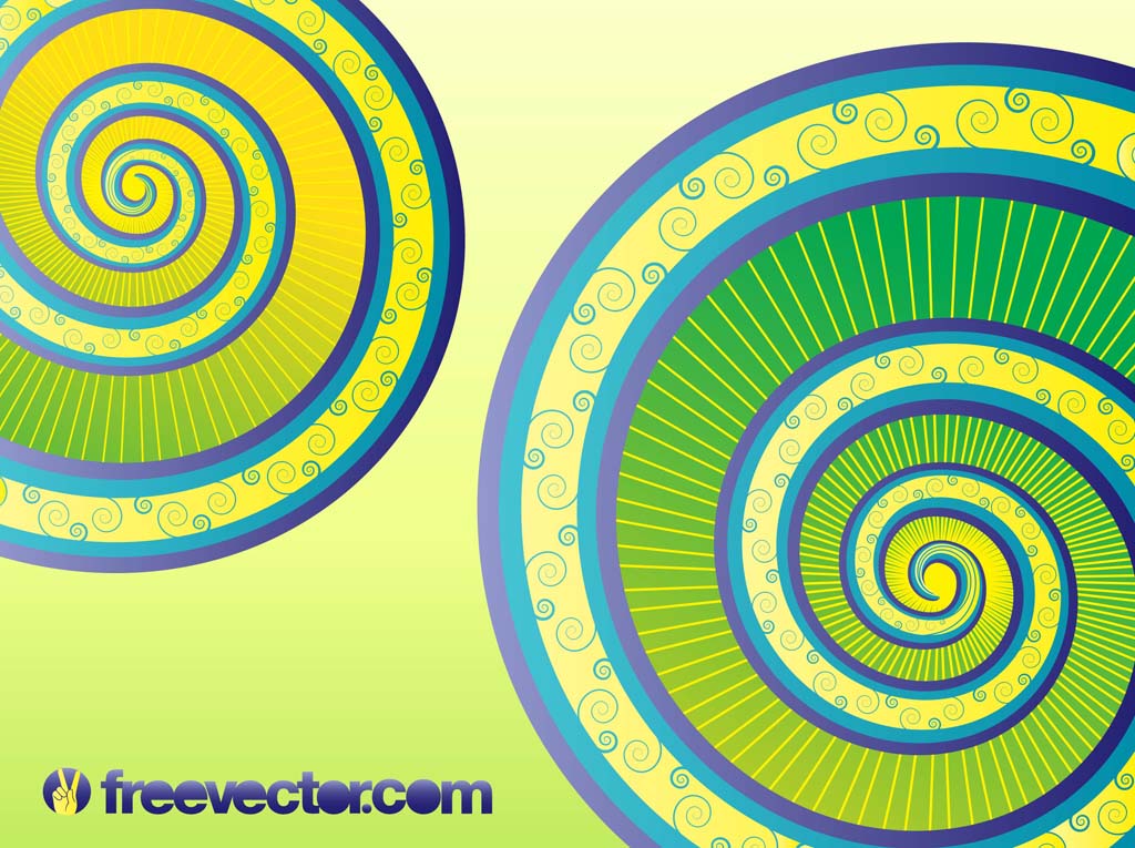 Spirals Vector