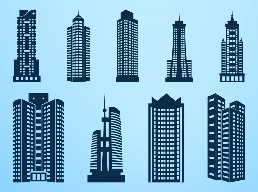 building clipart vector free download - photo #24