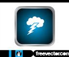Thunderstorm Icon Graphics
