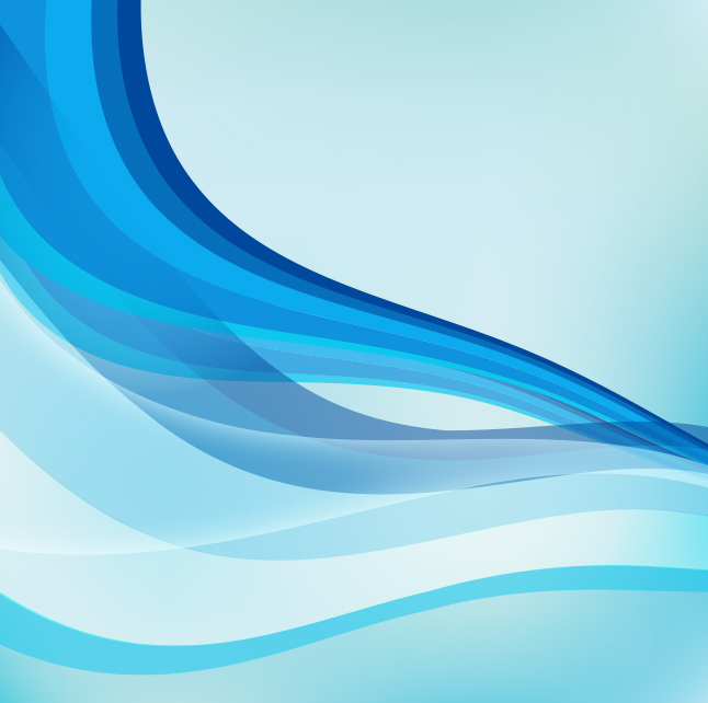 Free Vector Abstract Blue Wave Background
