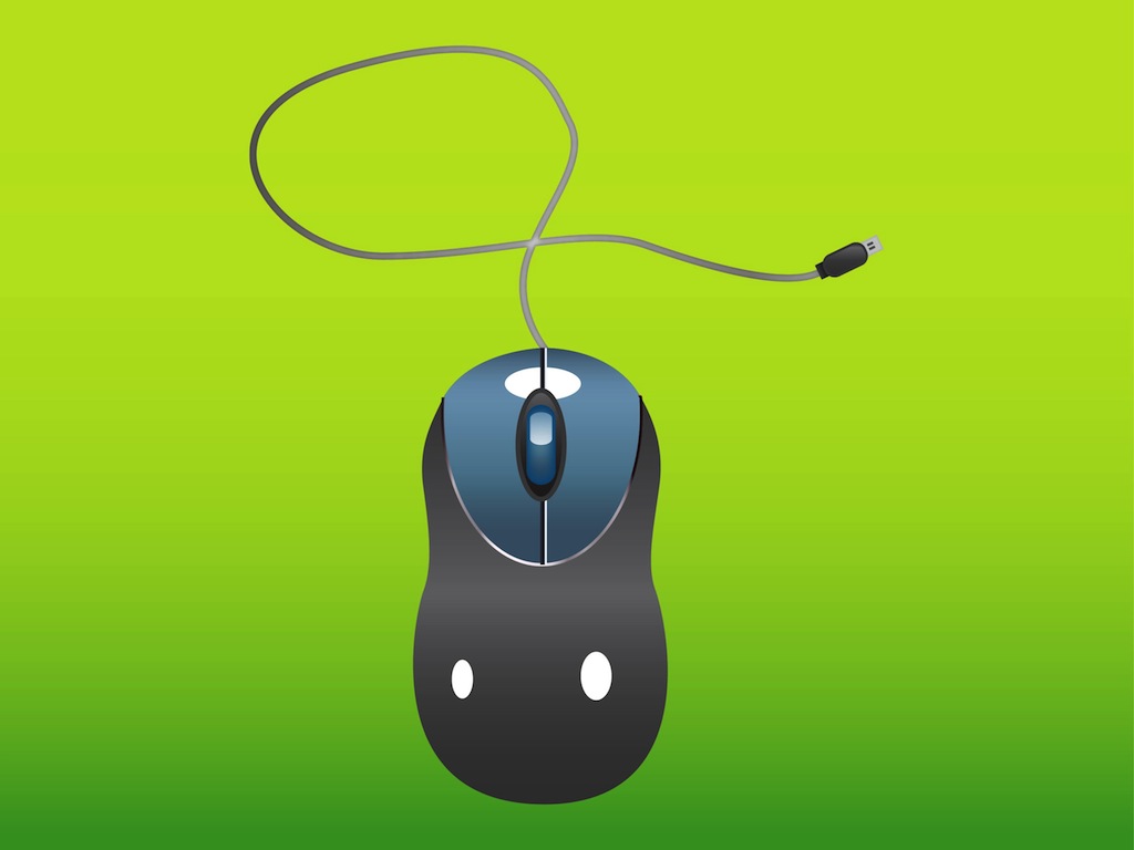 Mouse With Wire