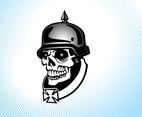 German Soldier Skull