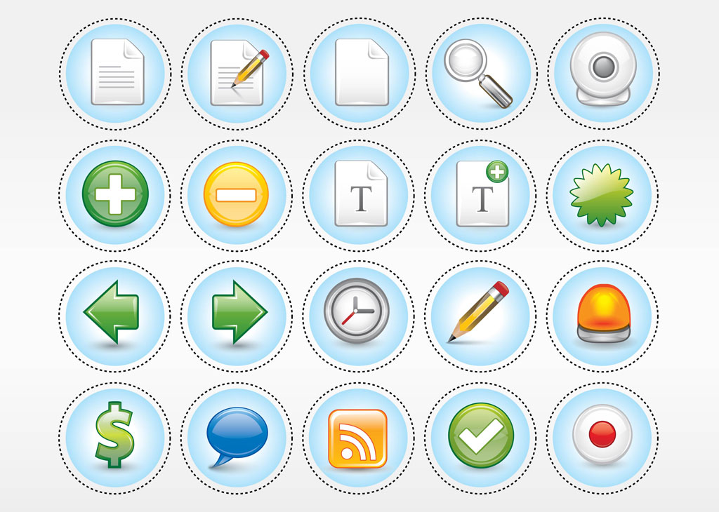 Computer Vector Icon Pack