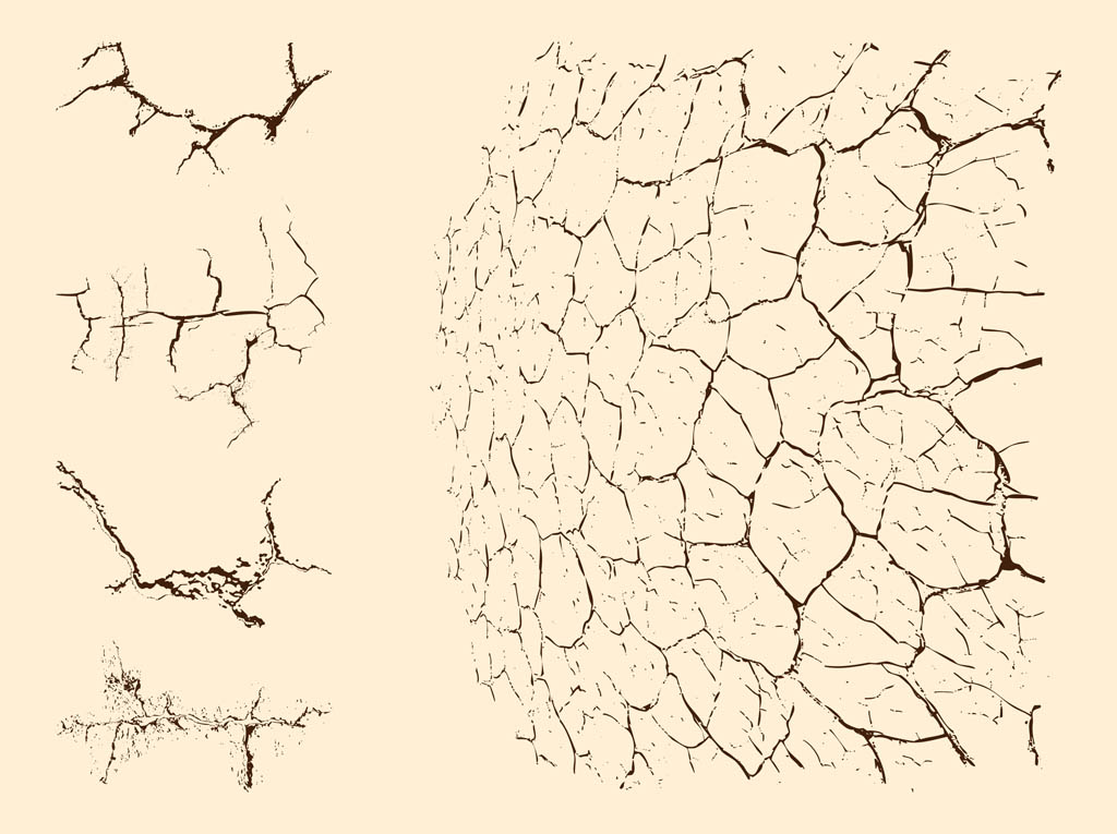 Cracked Soil Graphics