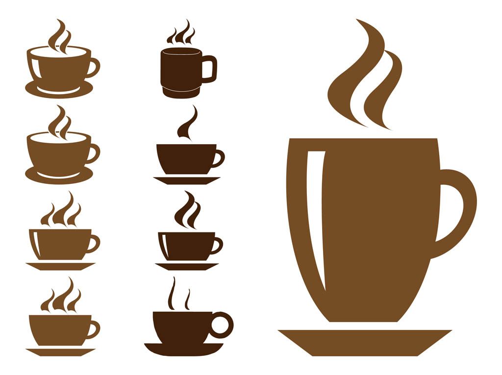 Coffee Cups Graphics Vector Art & Graphics | freevector.com