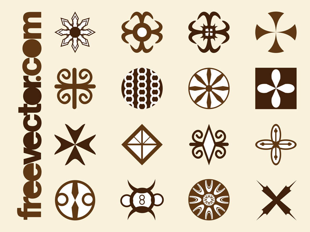 Tribal Icons Graphics