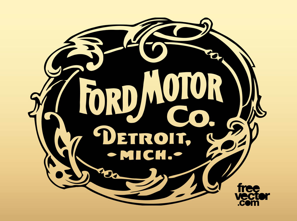 Old Ford Motor Company Logo