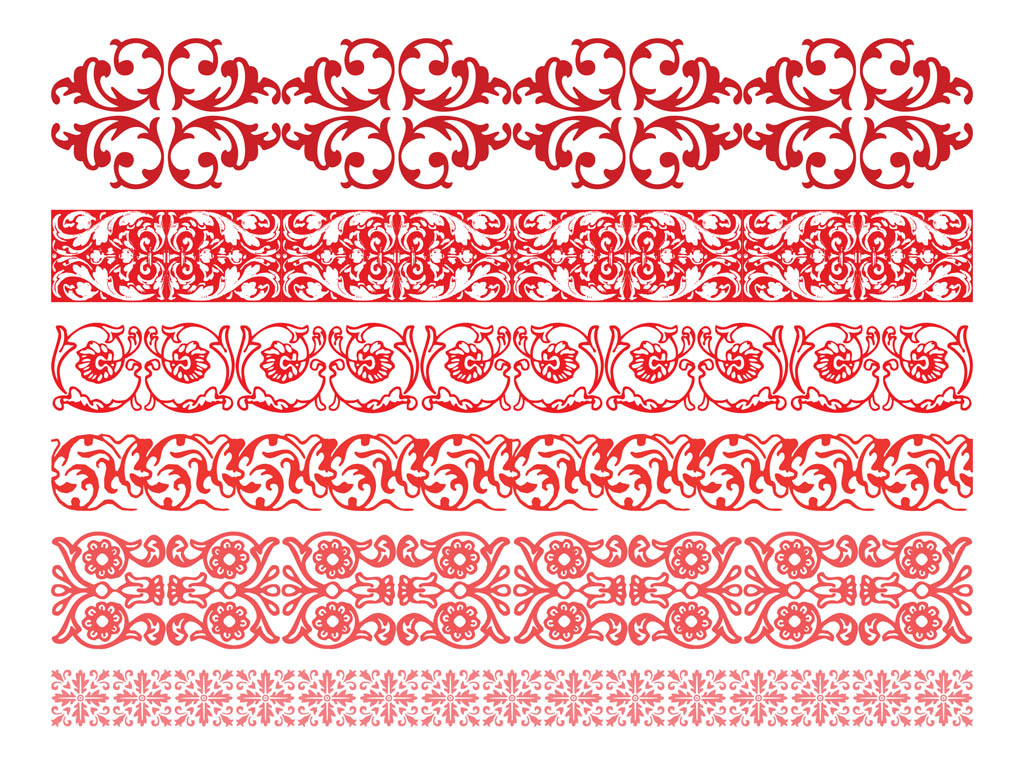 Floral Borders Graphics