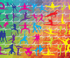 Colorful Dance Graphics