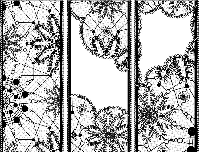 Lace Vector Banners