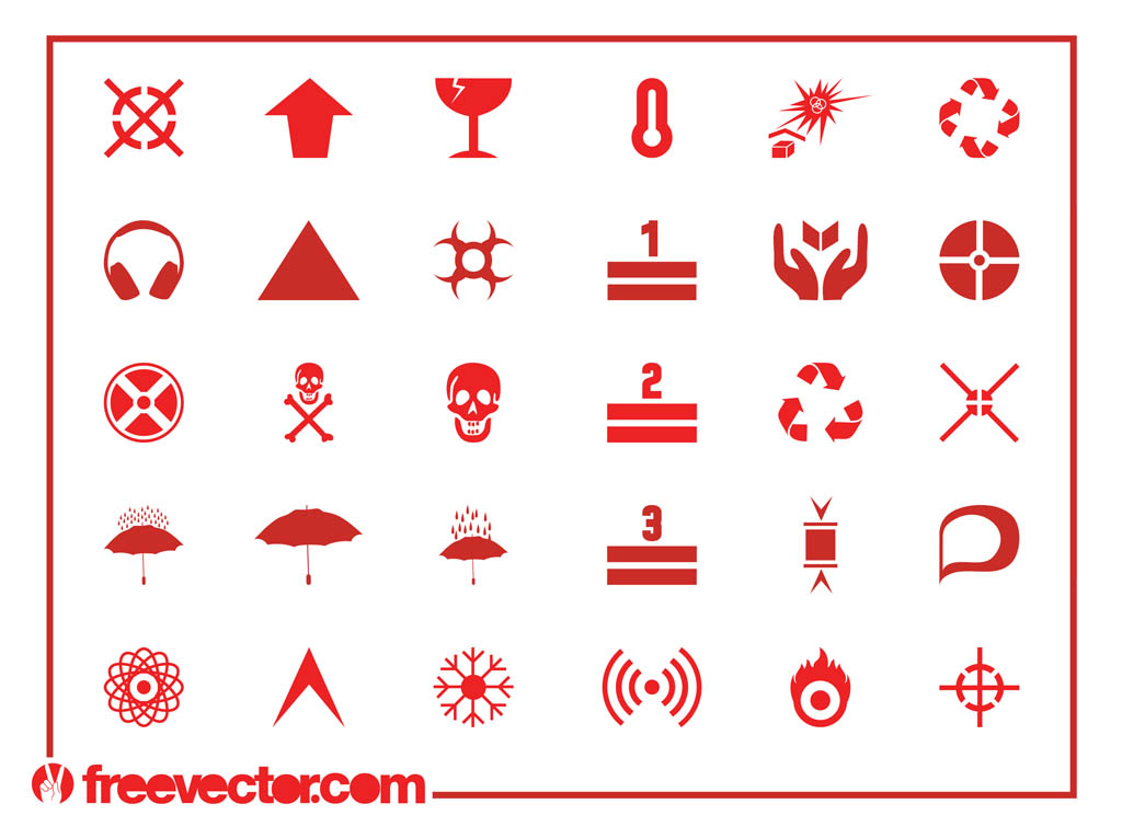 Hazard Symbols And Icons