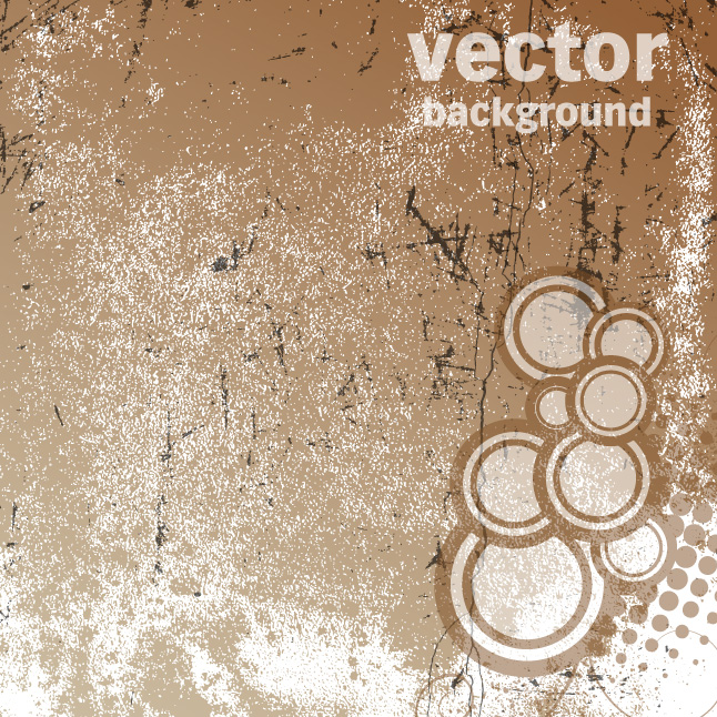 Brown Grunge Background Vector