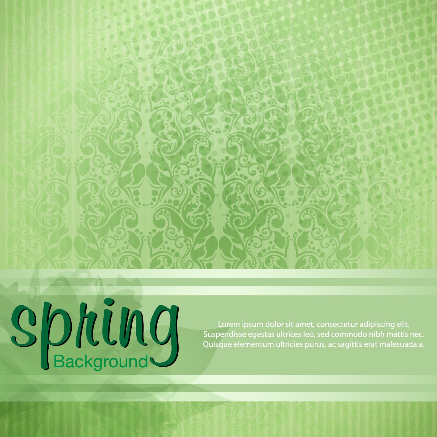 Spring Background Vector