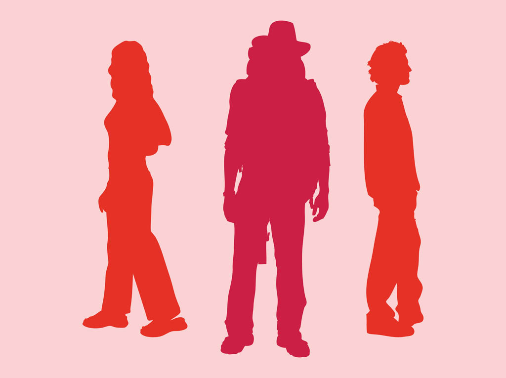 Silhouette People Graphics