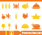 Thanksgiving Icons Set